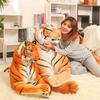 Animal Tiger Cartoon Simulation Plush Toy With Pp Cotton Filling Decoration Doll