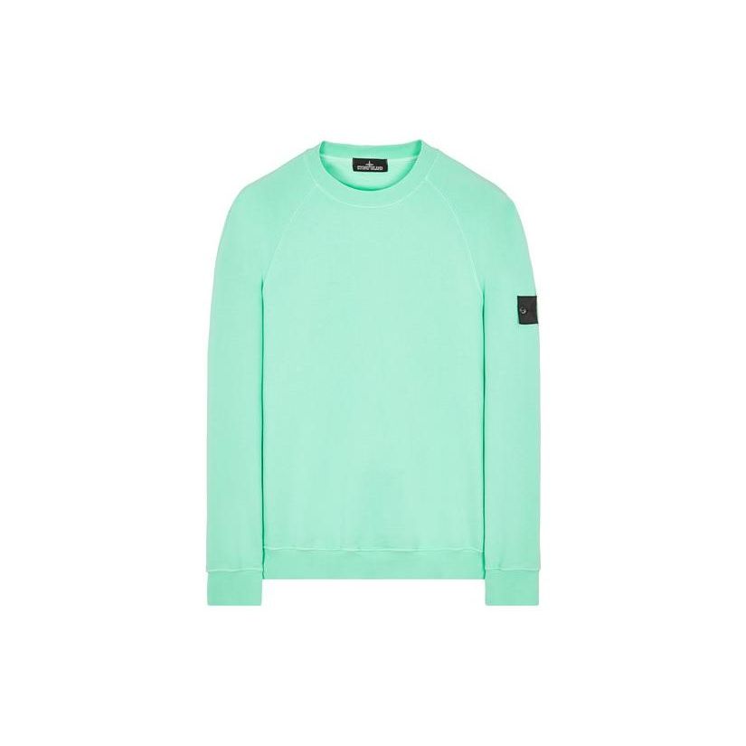 

Stone Island Shadow Project Series Left Sleeve Half Hidden Logo Badge Solid Color Casual Crew Neck Sweatshirt Men sweatshirt 781960619-V0052 XL