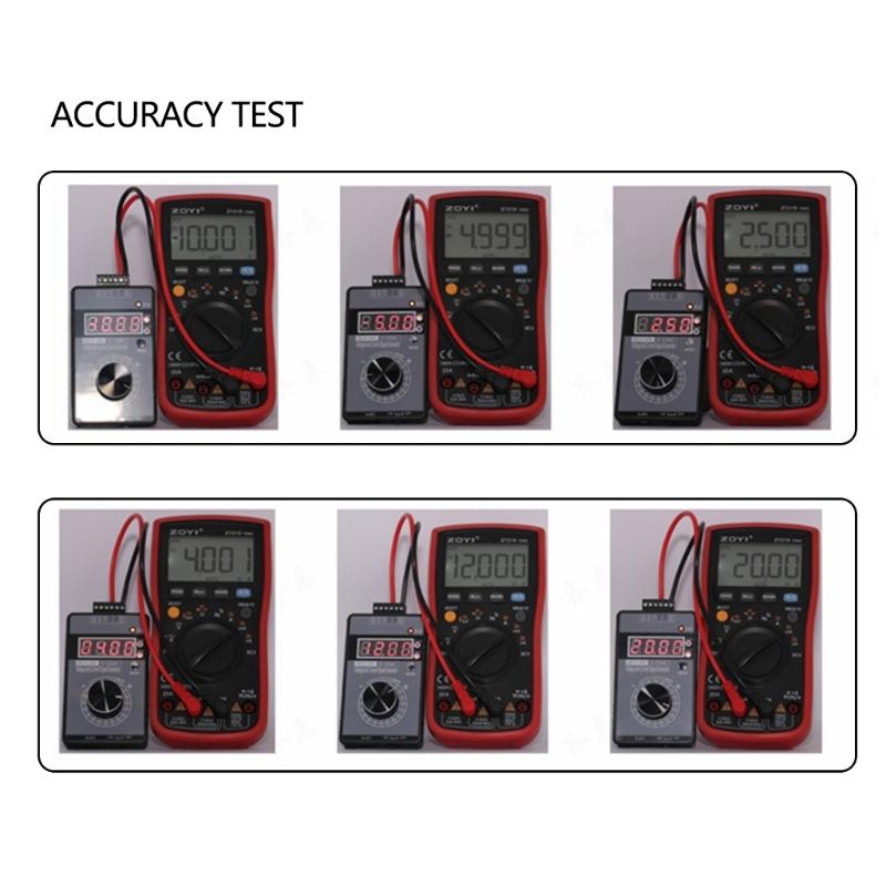 Easy Carry  Signal Source Tester Featuring Digital Display Multifunction Signal Generator for Engineers & Technicians