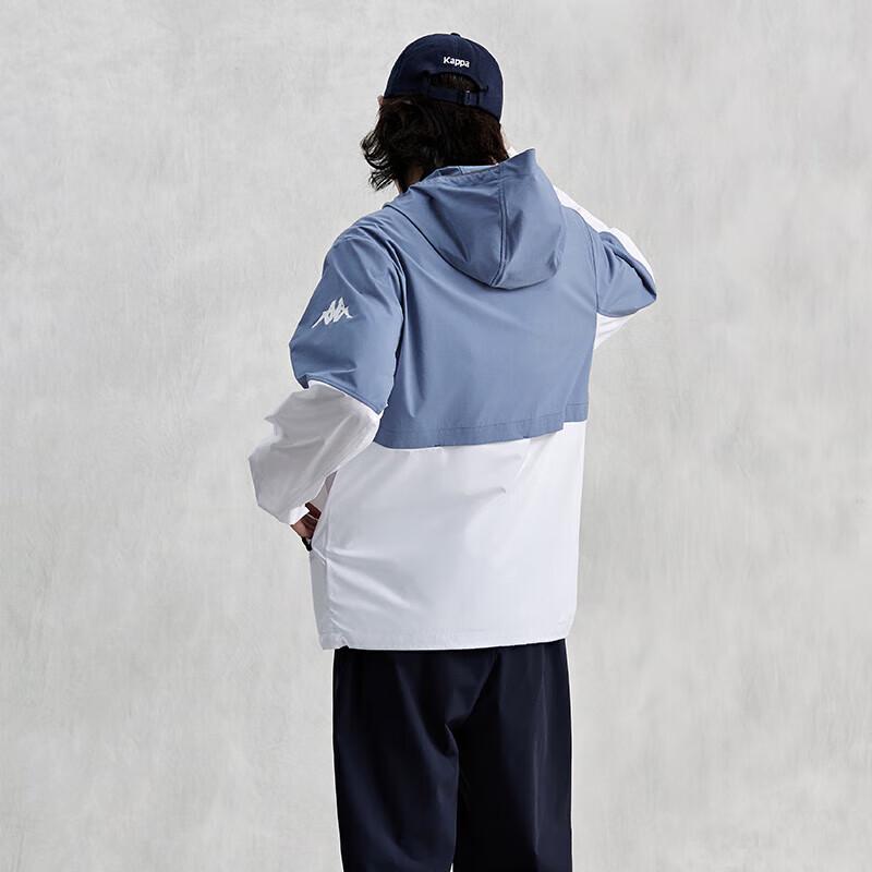 Kappa Men s Hooded Windbreaker Jacket K0E32FJ42 2XL