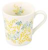 Yamaka Shoten X Mimosa and Pair of Mugs and Dinnerware by Hibiya A Perfect Day or Birthday Gift for Made In Product HIBIYA-KADAN "Flower Language