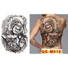 Water Transfer Printing Full Back Tattoo Sticker Buddha Pattern Full Back Temporary Tattoos  Unisex