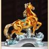 Immediate Success Zhaocai Wealth Attract Horse Ornaments Home Living Room Foyer Office Wine Cabinet Decor Company Opening Gift