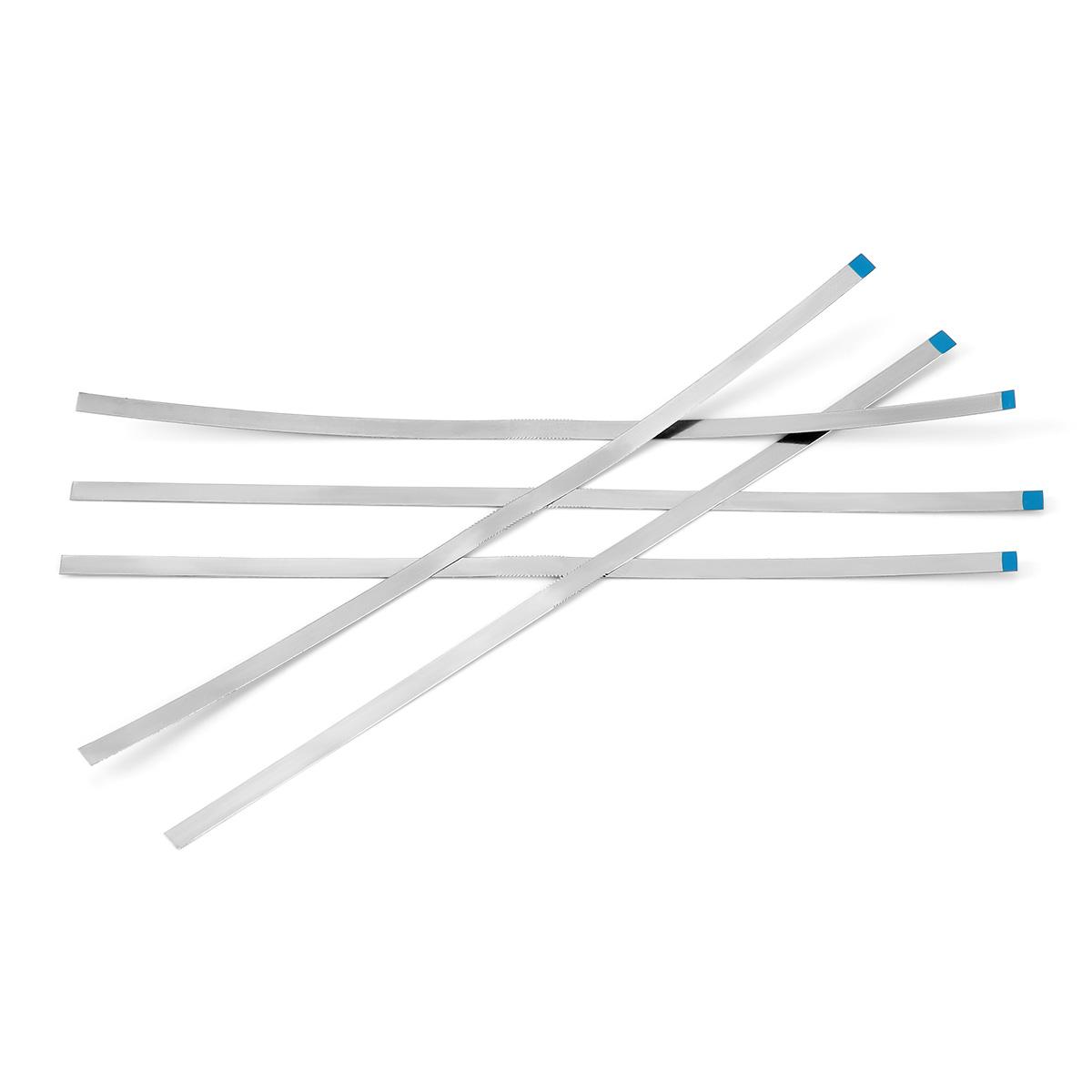 

5 шт. стоматологических алмазных полировальных полосок из нержавеющей стали ортодонтическая полоска IPR тонкая средняя одно-/двусторонняя композитная полировка medium-double side серебряный