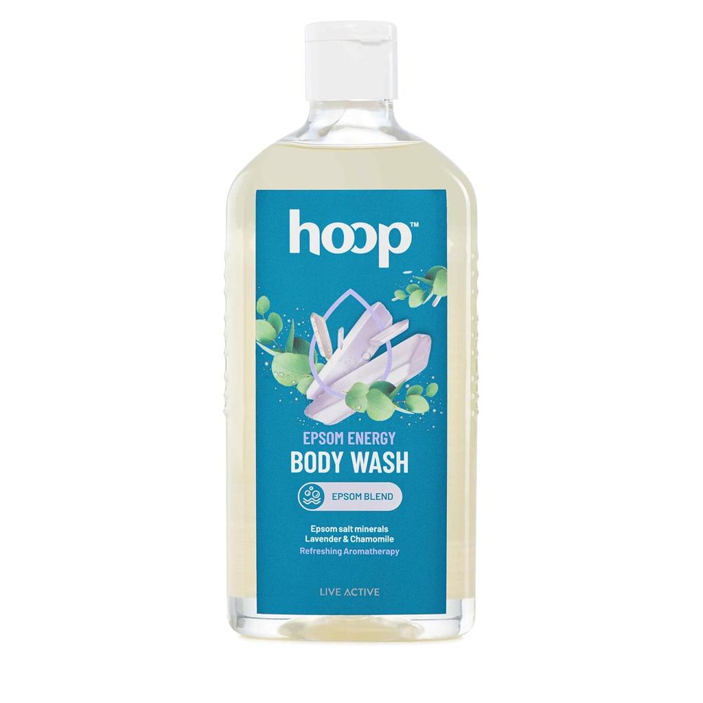 hoop Epsom Body Wash 300 ml Pack of 1 for Relaxation, Lavender Shower, Hand Foot Soak, Muscle Relief