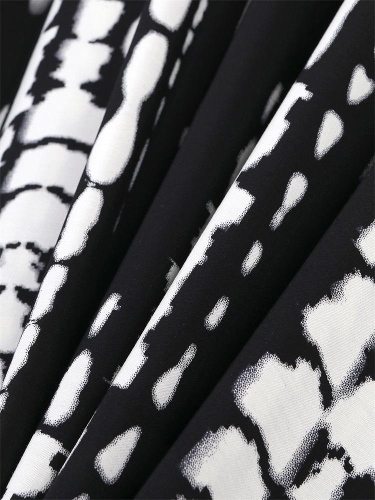 EDOLYNSA 2024 Casual V Neck Stripe Tie-Dye Loose Kaftan Women Summer Boho Printed Plus Size Beach Dress Vacation Swimsuit Cover Up Q1218