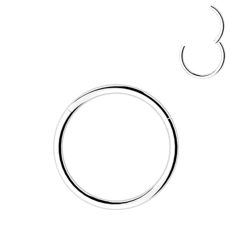 

Leave it on earrings [Single ear sale] Metal allergy correspondence 6 colors in total silver gold pink gold black blue rainbow body body piercing body