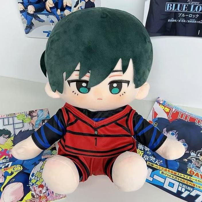Blue Lock Cosplay Plush Doll Cute Cotton Character Collectible Toy