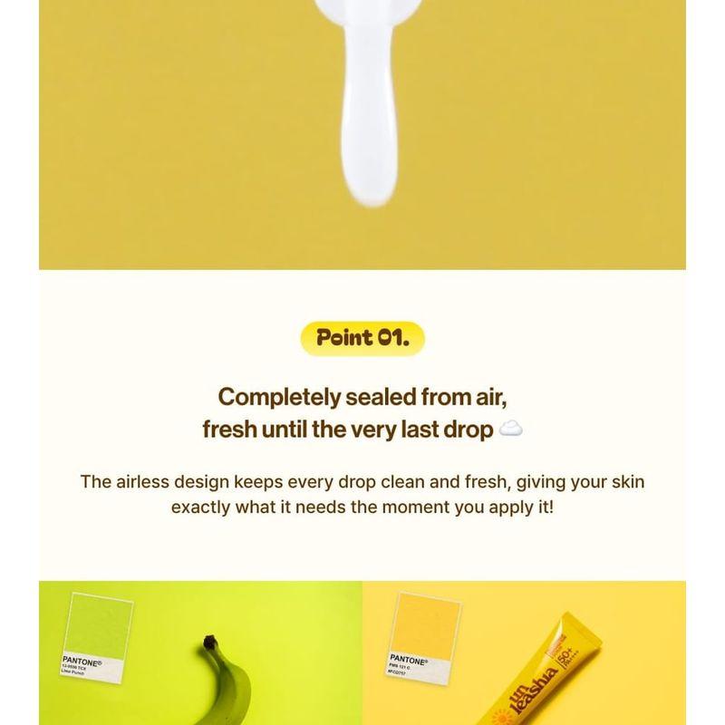 UNLEASHIA Niacinamid Banane Sonnenserum