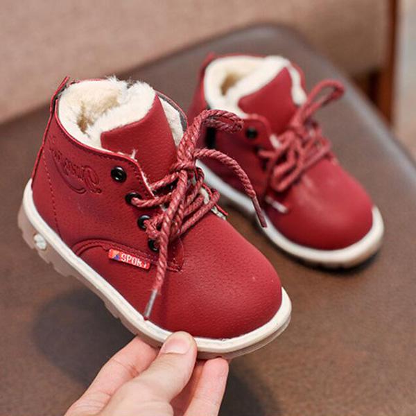 Водонепроницаемая детская зимняя обувь — фото 9