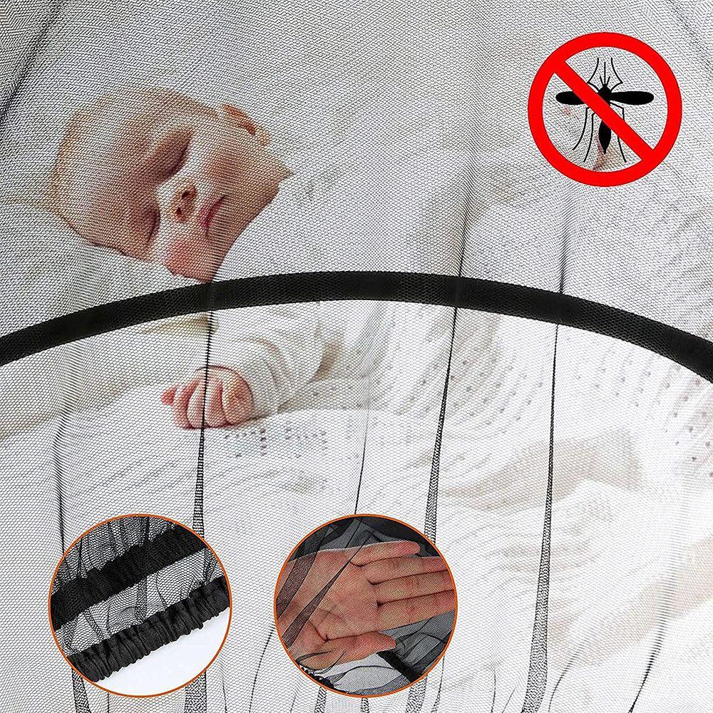Vollabdeckung Kinderwagenzubehör Kinderwagen Moskitonetz Säuglingsschutz Netz Moskitonetz Kinderwagen Insektenschutznetz