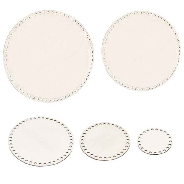 

Blank Crochet Base for Thick Yarns DIY Knitting Basket Purse Hand Weaving 1