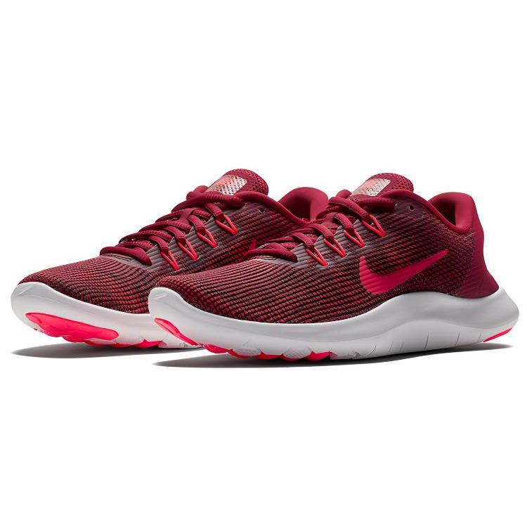 Nike Flex 2018 Rn White/Red Women's AA7408-600
