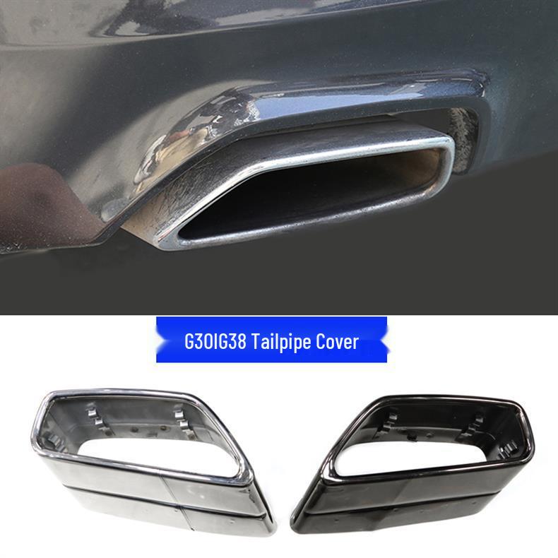 BMW 5 Series G30/G38 Carbon Fiber MP Style Tailpipe Cover (525i/530)