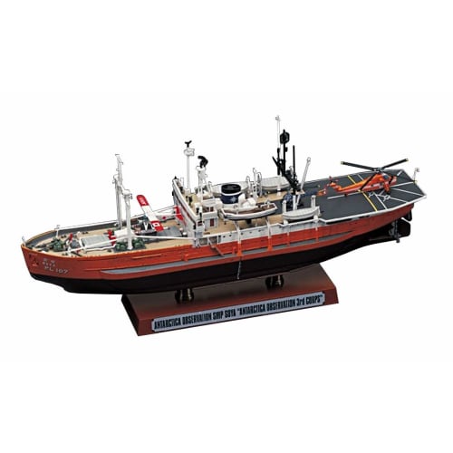 Hasegawa FALLER 1/350 Japan Coast Guard Antarctic Research Vessel Soya Third Antarctic Research Expedition Plastic Model Kit Z23