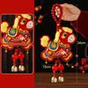 Hot 2026 New Year Door Hanging "Fu" Character Zodiac Pendant Money Bag Fish Ornament Festive Decoration For Chinese New Year