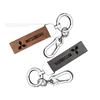 Leder Auto Schlüsselanhänger Hülle Keyless Schale für Mitsubishi Outlander Lancer Eclipse Mirage Xpander ASX Pajero Eclipse Cross Montero