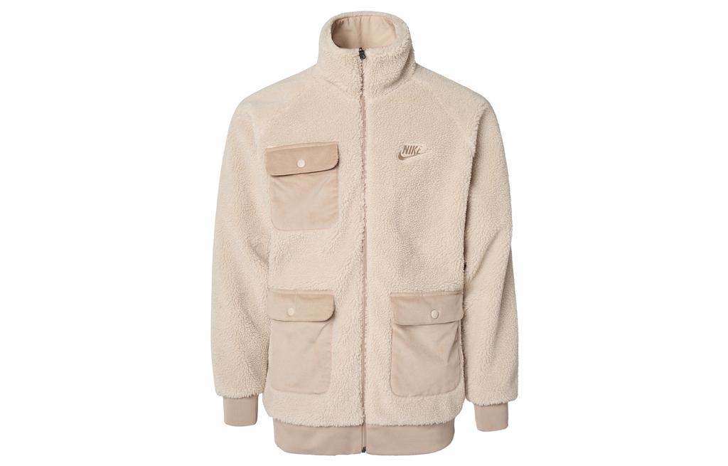 Nike Jackets Men's Khaki Stand Collar Moderate Other DZ4713-126