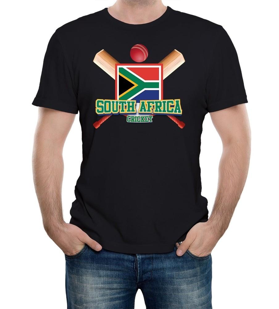 

Mens South Africa Cricket Supporter Flag T-Shirt World Cup Twenty Test Match 3XL