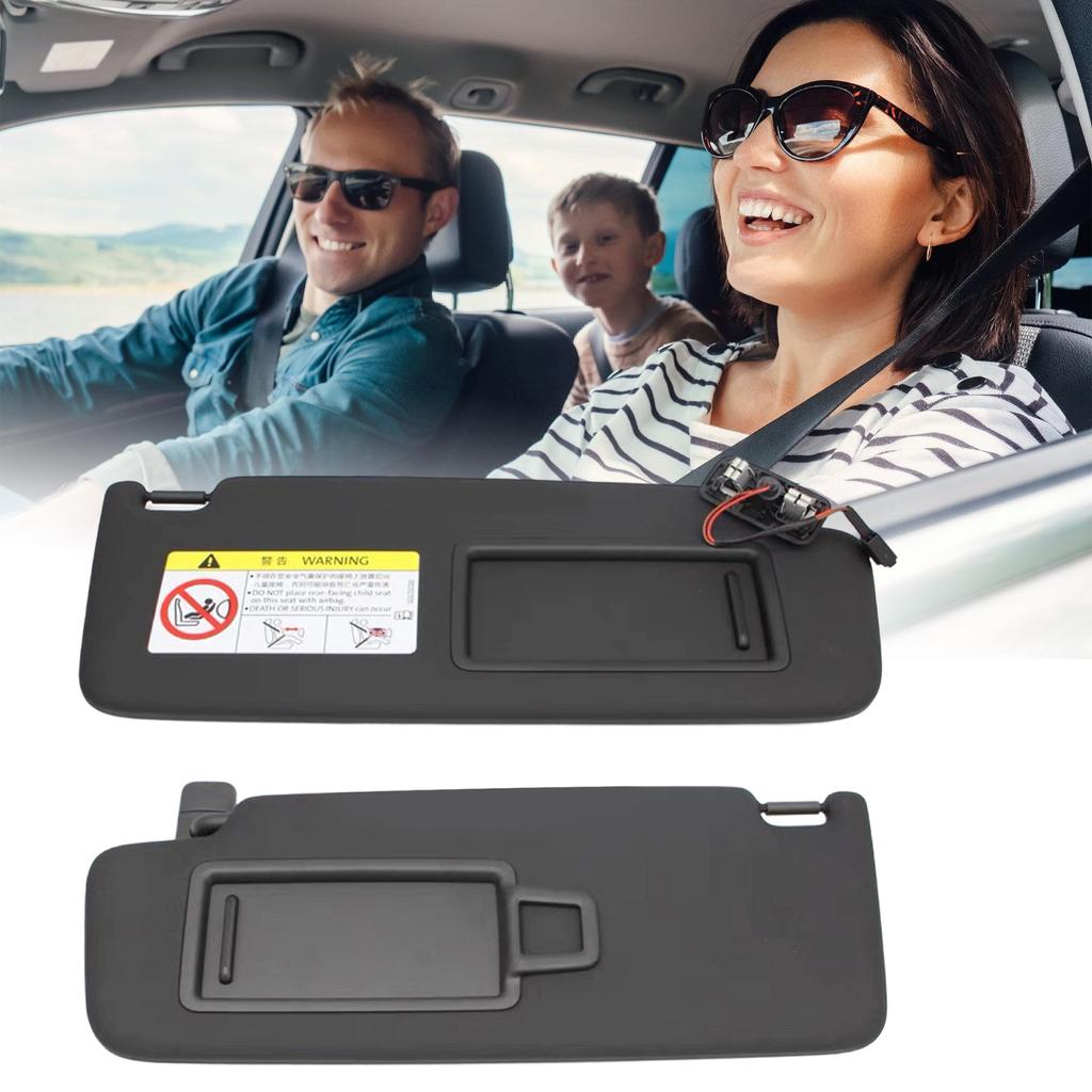 Replace Part Number 5GG857552 5GG857551 Accessories Replaces Sun Protection Shade Makeup Mirror Car Sun Visors