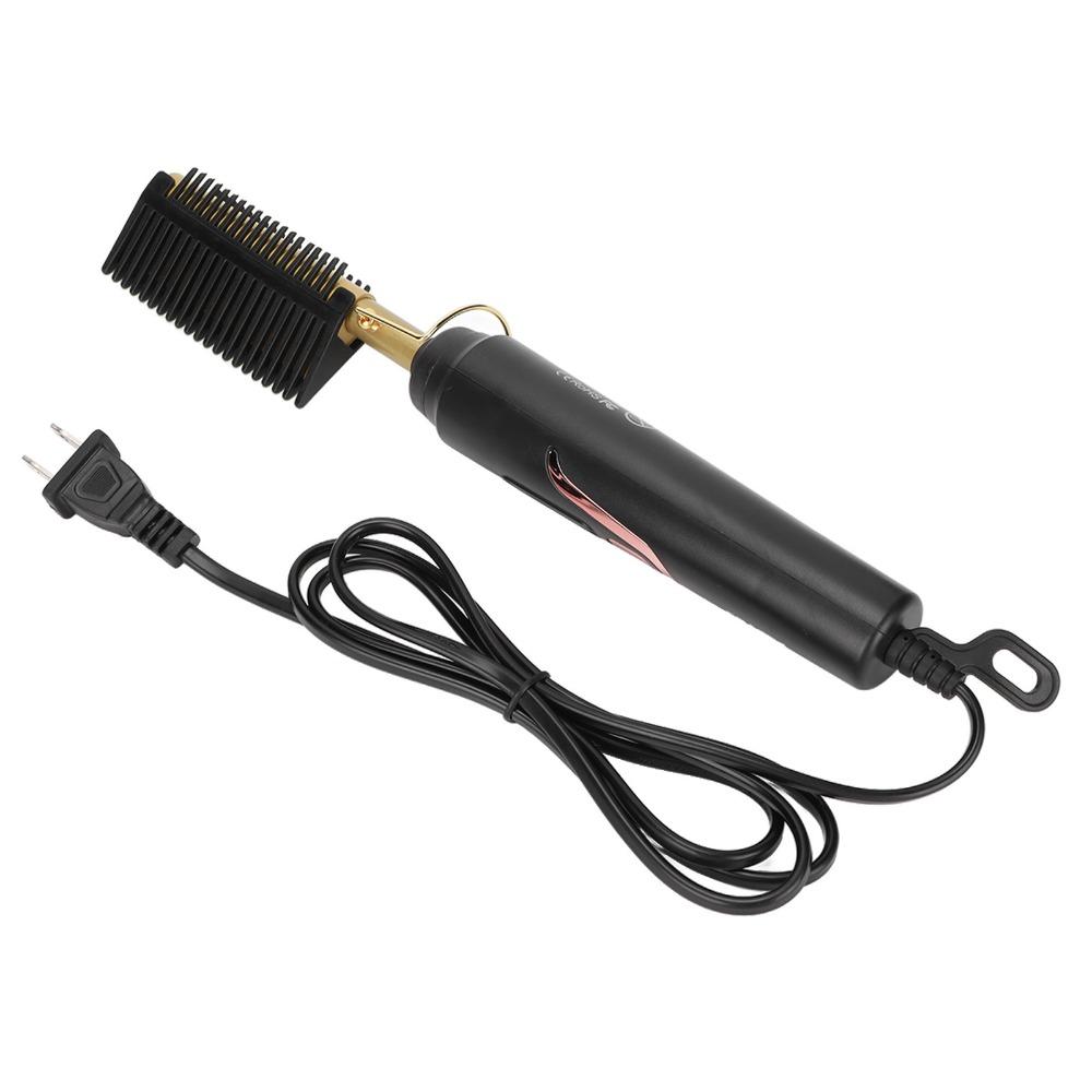 Electric Electric Hair Straightening Comb Quick Heating Electric Hair Styling Comb For Men Women