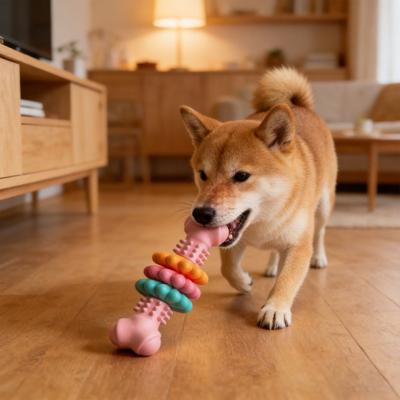 Pet Chew Toy Bone Shape Bite-resistant Dog Chew Toy Large Medium Small Dogs Teeth Cleaning Massage Relief Boredom Pet Dog Chew Toy