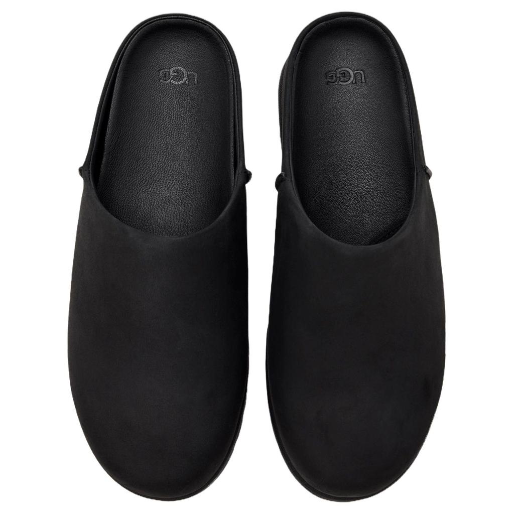 UGG Otzo Retro Slip-On Anti-Rub Closed-Toe Slippers Men Slippers Black 1175209-BLK