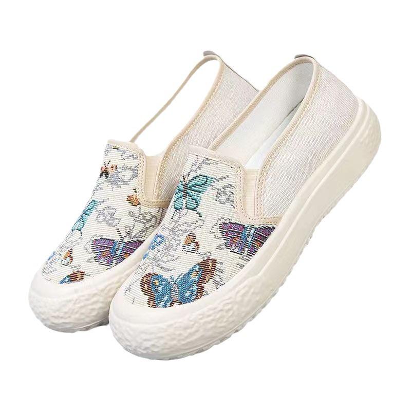 Women's Soft-soled Anti-slip Lazy Shoes, Breathable, Comfortable, Casual and Versatile