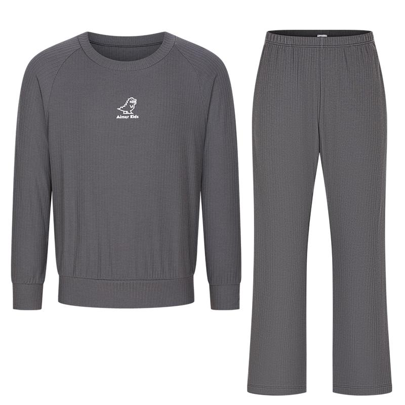 AIMER KIDS Little Warmth Anti-bacterial Pajama Set 140
