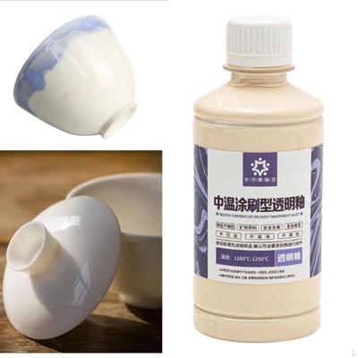 Porselein Glazuur Keramiek 300 ml Medium Temperatuur Fijn Transparant Aardewerk voor