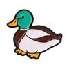 Mallard Duck Badge Wild Ducklings Enamel Pins Cartoon Waterfowl Brooches Nature Animal Lover Accessories Bag Decor