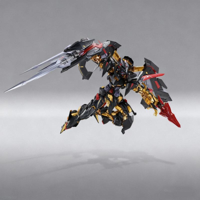 HG 1/144 Astray Gold Frame Kit di Montaggio Modello Action Figure Con Set di Armi Flight Pack Ornamento da Scrivania Regalo Collezione Giocattoli