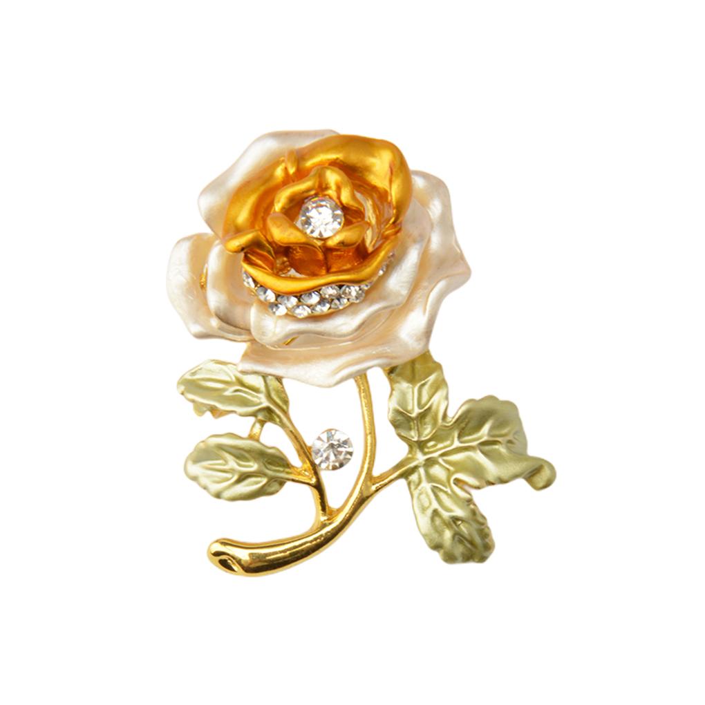 

Броши для женщин девушек роза стразы эмалевые значки блестящая брошь ювелирные изделия шаль украшения для вечернего платья женские аксессуары orange