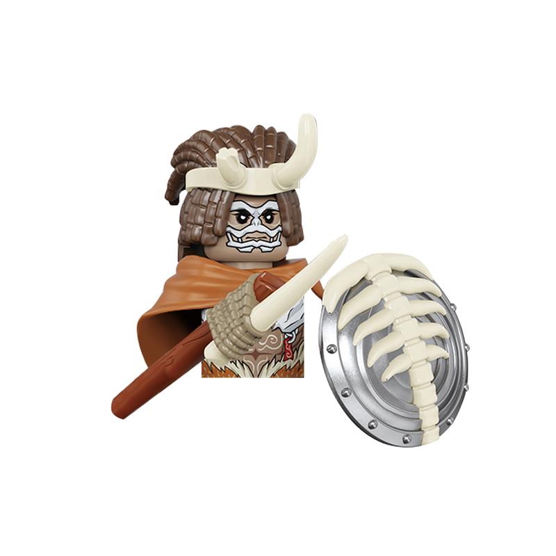 

1 шт. Солдаты Троецарствия Герой Солдат Оружие Кирпичик Мини Экшн-фигурка Строительные блоки Игрушка для детских подарков