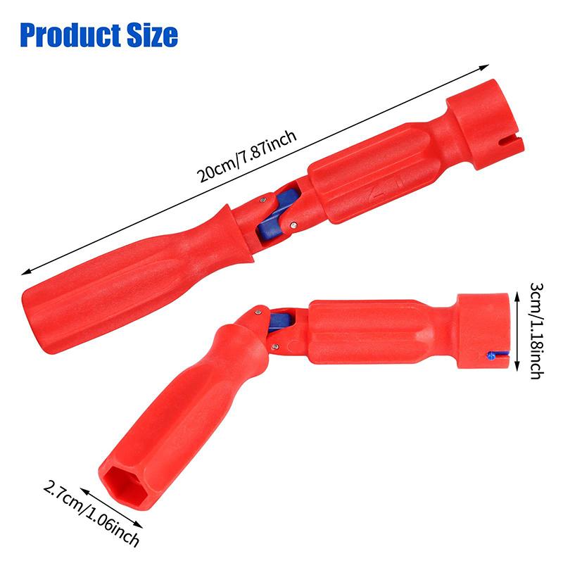 17/13/10Mm Professional Toilet Seat Repair Wrench Universal Toilet Seat Installation Key Easy Loosening Repairing Tool