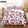 Floral Bedding Set Duvet Cover Set 3d Bedding Digital Printing Bed Linen Queen Size Bedding Set Fashion Design
