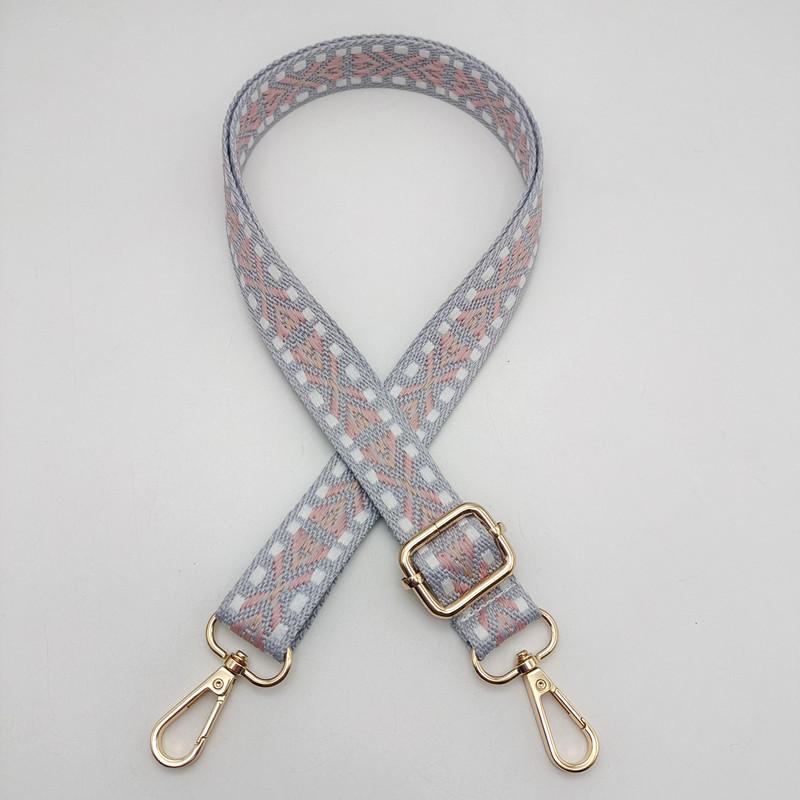 New Bag Nylon Knit Shoulder Strap Adjustable Length Metal Hook Backpack with Versatile Bag Parts Accessories Is A Trendy Idea
