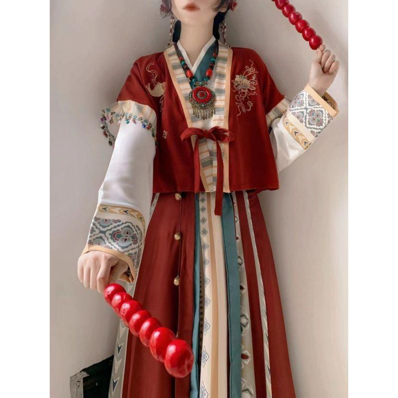 Chinese Style Female Han Elements Daily Improved Han Elements Daily Hanfu