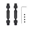 Poer For  2pcs Ural Truck RC Front Rear Drive Shaft for Henglong WPL Ural C14 C24 B24 MN D90 MN99S B36 B16 Car Spare Parts Metal