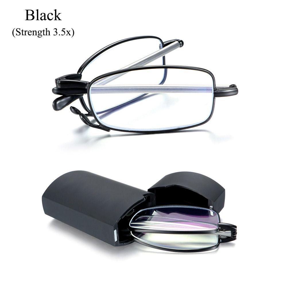 Blue Light Blocking Presbyopia Eyeglasses Readers Glasses with Glasses Case Strength+1.00~+4.00