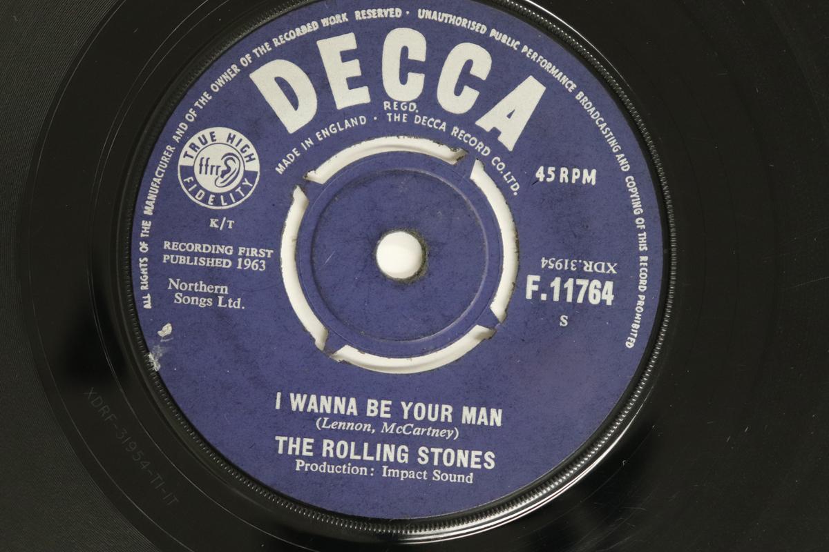 

7inch Record ROLLING STONES - I Wanna Be Your Man / Stoned F11764 DECCA 1963 UK Rock Used