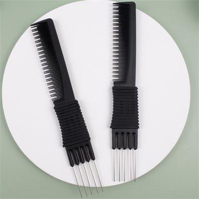 Teasing Combs 2 în 1 Practic, ferm din fibră de carbon Lift Teasing Combs pentru acasă