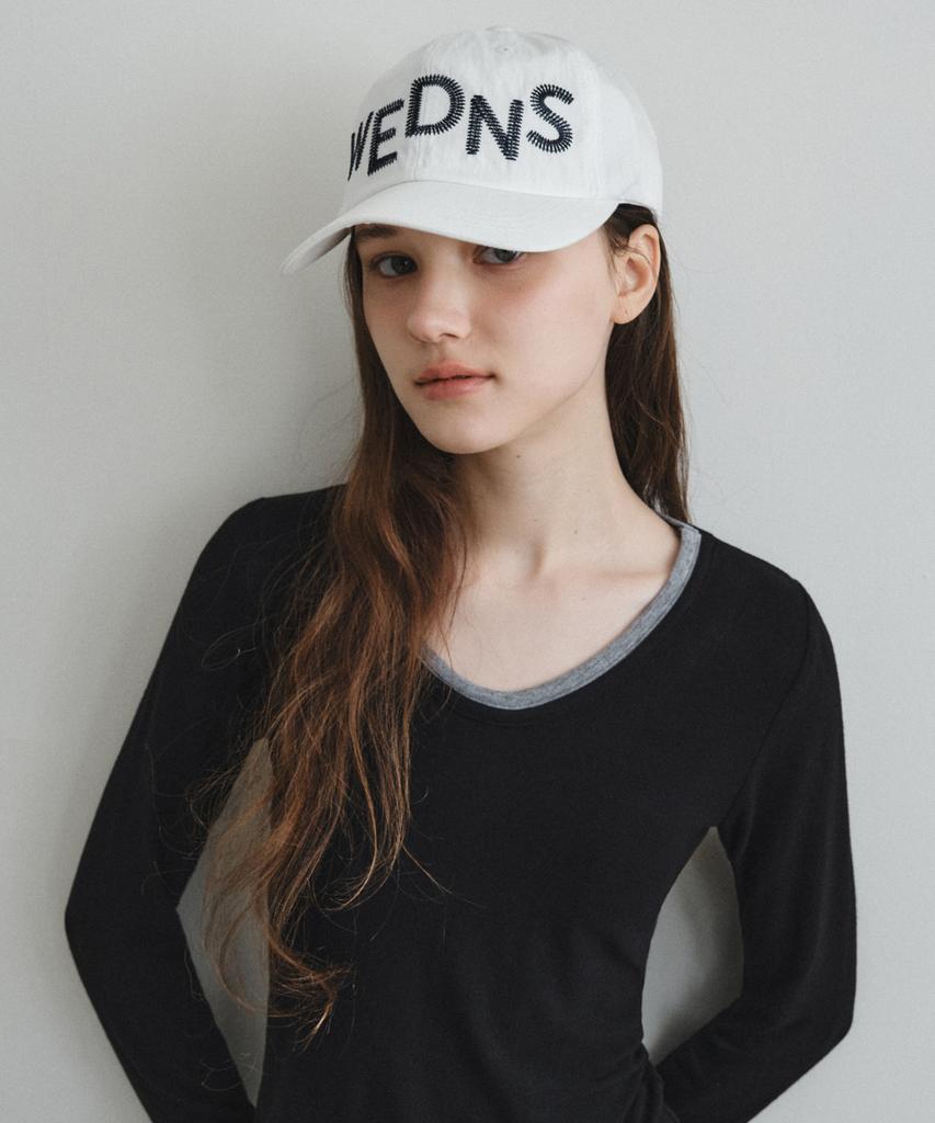 Wednesday Oasis For Woman Wednesday Stitch Ball Cap_Ivory(W26Acc03)
