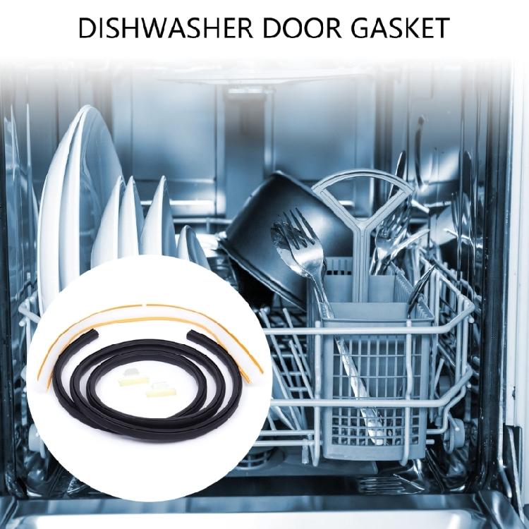 154827601 Door Gasket Seal with 809006501 Bottom Gasket 154701001 Splash Shield Waterproof Seal Strips Enduring