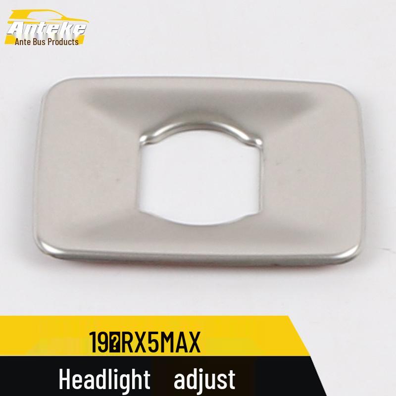 RX5MAX Headlight Control Switch Trim Decorative Sticker for 19 RX5MAX