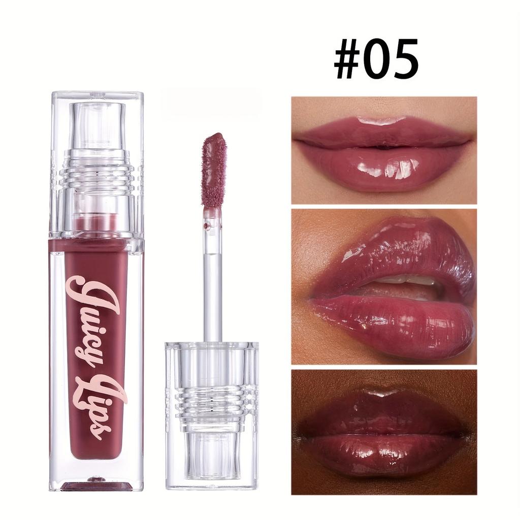 Hydrating Crystal Lip Oil Plumping & Moisturizing Shimmer Lip Gloss Lip Tint Lip Llaze Lip Makeup