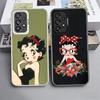 B-Bettys B-Boops Girl Soft Phone Case for Samsung A17 A16 A15 A14 A13 A57 A56 A55 A54 A53 A37 A36 A35 A34 A33 A26 A25 A24 A23 A5
