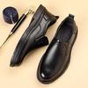 Leather Man Casual Shoes Breathable Loafers Moccasins Breathable Slip on Flats Driving Shoes Classic Men Wedding Shoes