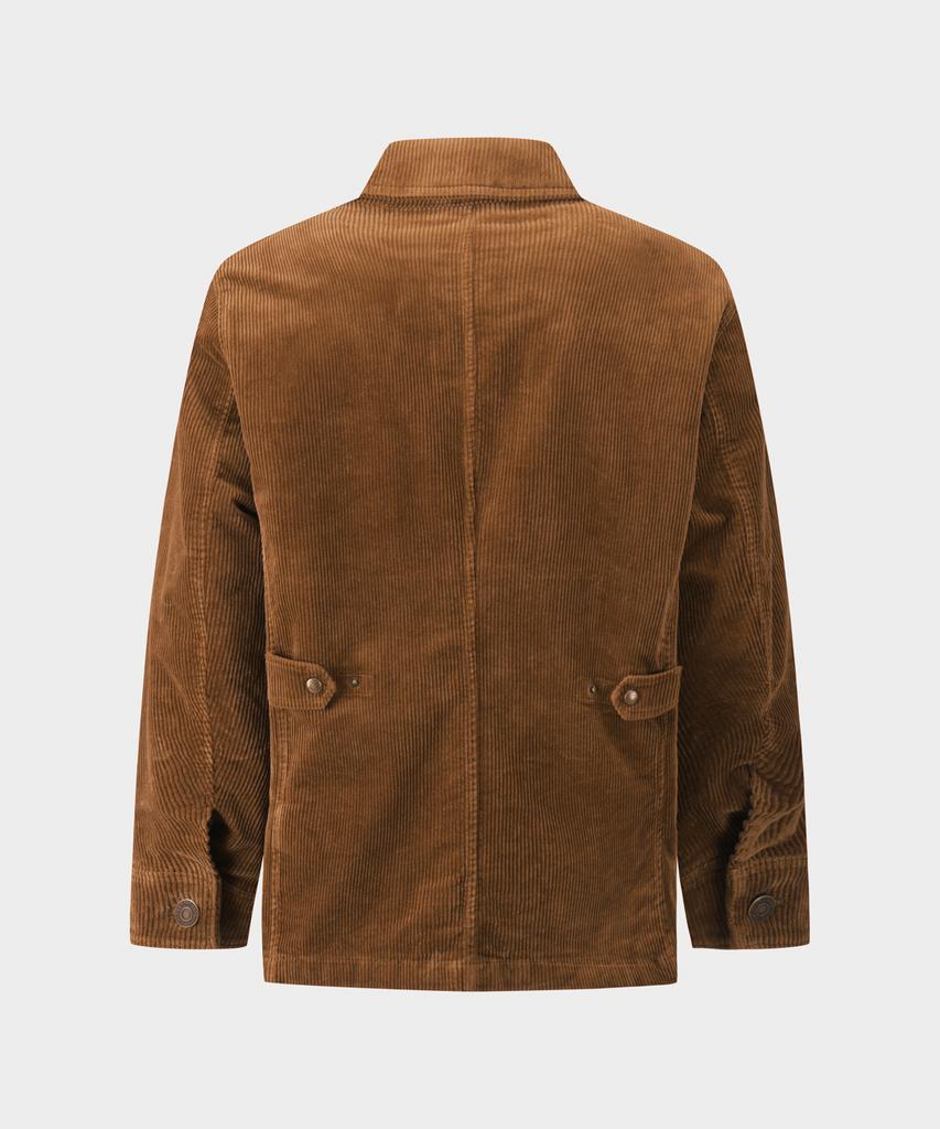 Brooks Brothers Corduroy Chore Jacket (Brown) (Bbotmbf303)