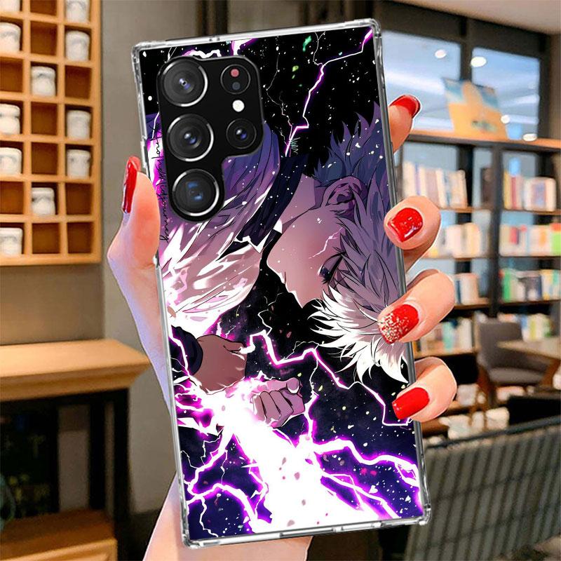 Huner X-Hunters Killua Phone Case For Samsung Galaxy S26 S25 Edge S24 Ultra S23 S22 Plus S21 S20 FE Soft Fundas Shell Galaxy S25